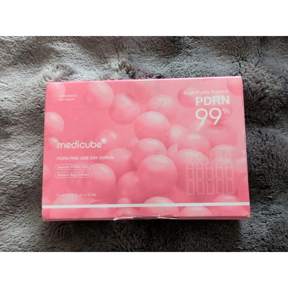 Medicube Salmon DNA PDRN Pink One Day Serum 99% Salmon DNA PDRN 0.05 fl.oz x 10
